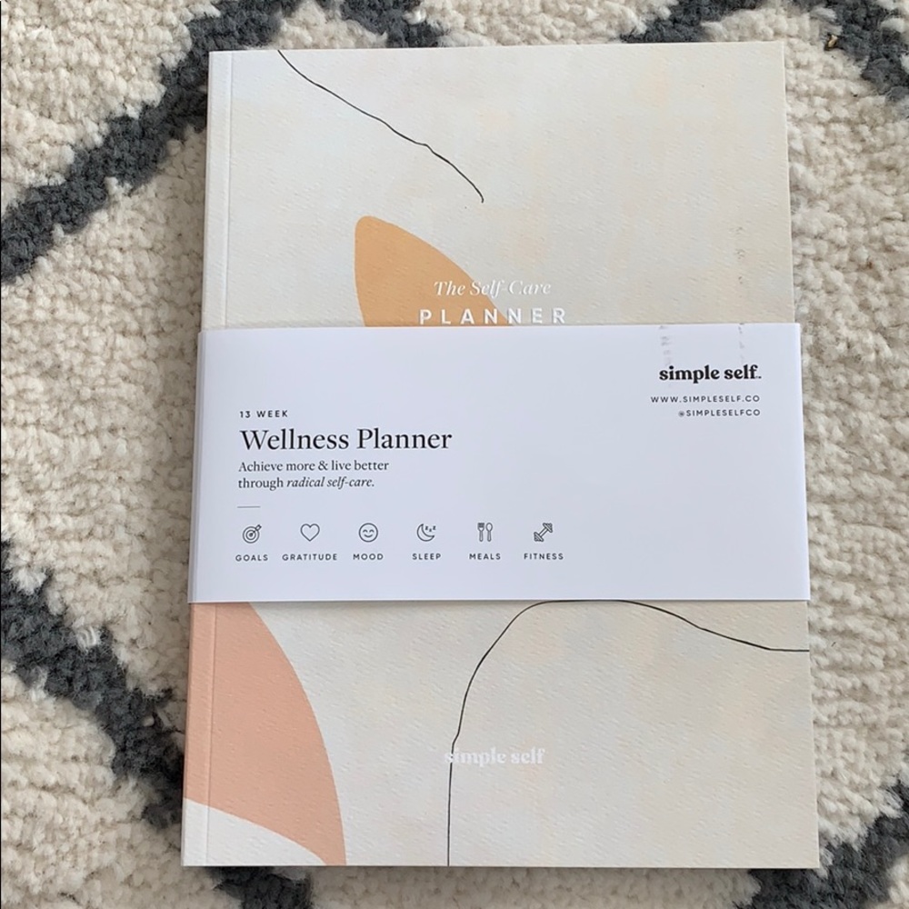 Simple Self wellness planner